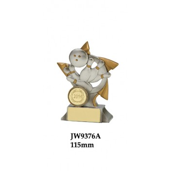 Ten Pin Bowling Trophies JW9376A - 115mm