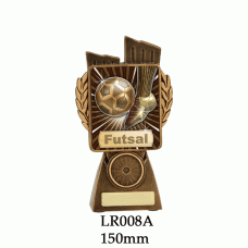Soccer Trophies Futsal LR008A - 150mm Also 175mm 210mm & 245mm
