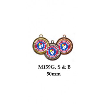 Surf Life Saving Medals M159G, S or B - 50mm
