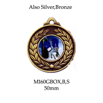 Boxing Medals - M160GBOX - 50mm