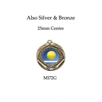 Tennis Medals M172G,S,B - 45mm