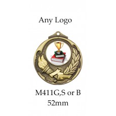 Medals Any Logo M411G, S or B - 25mm Centre