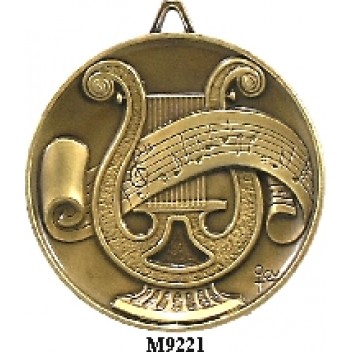 Music Medals M9221 - 64mm