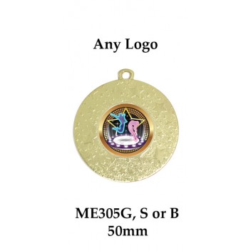 Medals Any Logo ME305G, S or B - 50mm