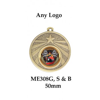 Medals Any Logo ME308G, S or B - 50mm