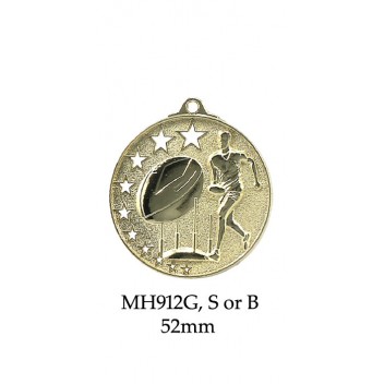 AFL Aussie Rules Medal MH912G,SorB - 52mm