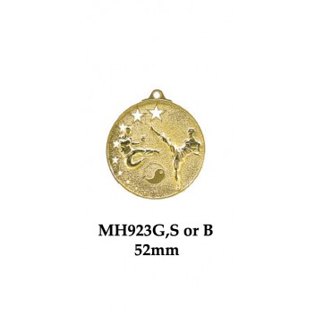 Martial Arts Medals MH923G - 52mm