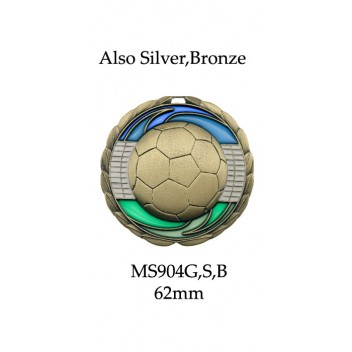 Soccer Medals MS904G - 63mm