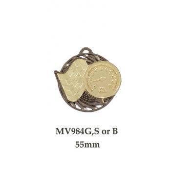 Motorsport Medals MV984G,S or B - 55mm