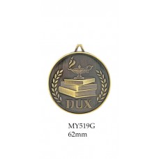 Knowledge Dux Medals MY519G - 62mm