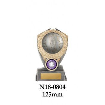 Netball Trophies N18-0804 - 125mm Also 150mm & 175mm
