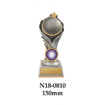Netball Trophies N18-0810 - 150mm Also 175mm & 200mm  