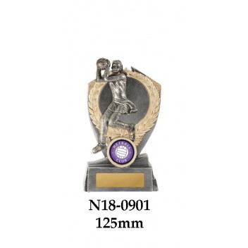 Netball Trophies N18-0901 - 125mm Also 150mm & 175mm