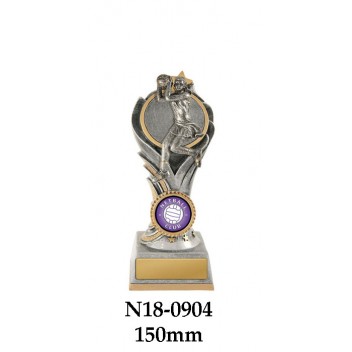 Netball Trophies N18-0904 - 150mm Also 175mm & 200mm