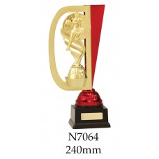 Netball Trophies N7064 - 240mm Also 260mm & 280mm Various Colours