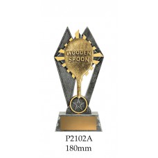 Novelty Wooden Spoon Trophy - P2102A - 180mm Also 200mm & 225mm