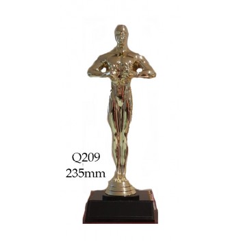 Novelty Acting Drama Trophy Q209 - 235mm Also 170mm & 150mm