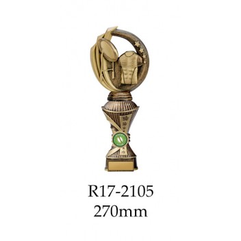Rugby Trophies R17-2109 - 270mm Also  290mm 310mm 330mm & 360mm