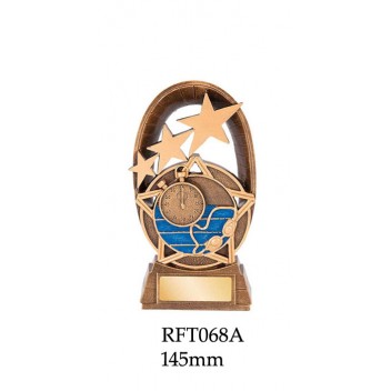 Swimming Trophies RFT068A - 145mm Also 165mm & 180mm