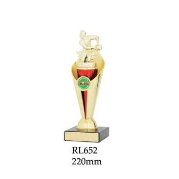 Rugby Trophies RL652 - 220mm Also 255mm