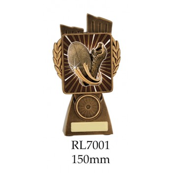 Rugby Trophies RL7001 - 150mm Also 175mm 210mm & 245mm