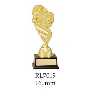 Rugby Trophies RL7019 - 160mm Also 175mm & 195mm