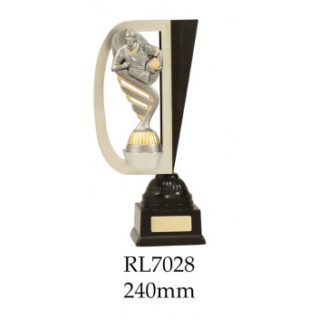 Rugby Trophies RL7028 - 240mm Also 260mm & 280mm