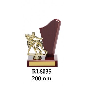Rugby Trophies RL8035 - 200mm Also 240mm & 280mm