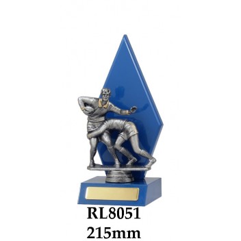 Rugby Trophies RL8051 - 215mm  Also  250mm & 285mm