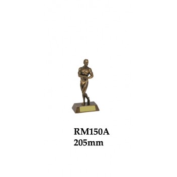 Bodybuilding Trophies Male RM150A - 205mm Also 255mm & 295mm