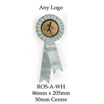 Rosettes - ROS-A-WH - 86mm x 205 - 50mm Insert