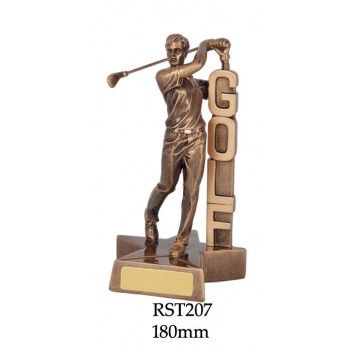 Golf Trophies RST207 - 180mm Also 210mm