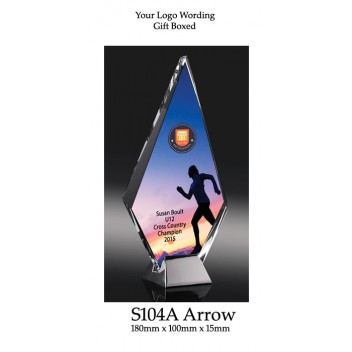 Corporate Awards Glass S104A - 180mm (Min Qty 10)