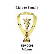 Basketball Trophies S19-2001 - 240mm Also 290mm 315mm & 350mm 
