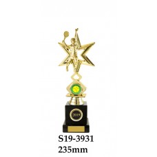 Tennis Trophies Male S19-3931 - 235mm Also 260mm & 290mm