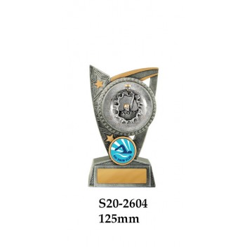 Swimming Trophies  S20-2604 - 125mm Also 150mm & 175mm