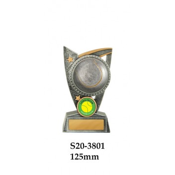 Tennis Trophies S20-3801 - 125mm Also 150mm & 175mm 