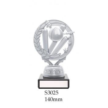 Cricket Trophies S3025 - 140mm Also 165mm 185mm & 210mm