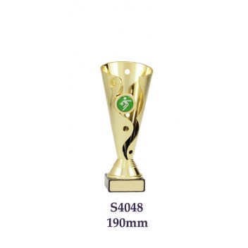 Touch Football Trophies S4048 - 190mm Also 220mm