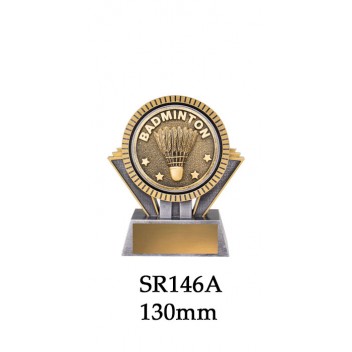 Badminton Trophies SR146A - 150mm Also 175mm & 200mm