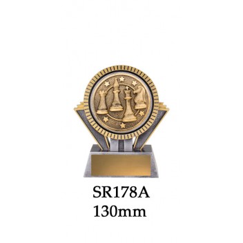 Chess Trophies SR178A - 130mm Also 155mm 175mm & 180mm