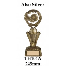 Soccer Trophies TH104A - 245mm Also 270mm & 295mm