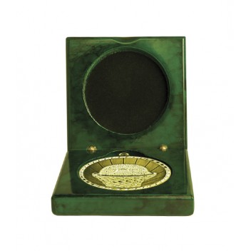 Medals Case Mirror Green Timber - 1403/1GN - 70mm x 70mm suit 50mm Medal
