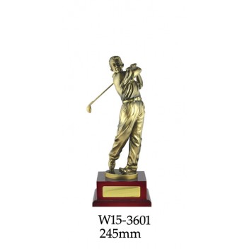 Golf Trophies W15-3601 - 245mm Also 307mm & 405mm