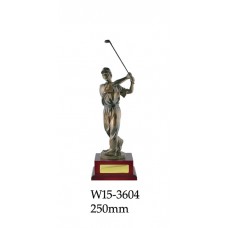 Golf Trophies W15-3604 - 250mm Also 300mm & 395mm
