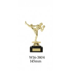 Boxing Kickboxing Trophies W16-3804 - 145mm Also 255mm, 220mm & 195mm
