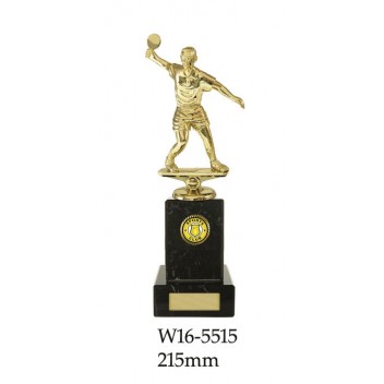 Table Tennis Trophies Male W16-5515 - 215mm