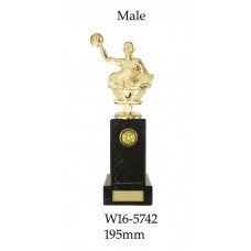 Water Polo Trophies W16-5742 - 195mm