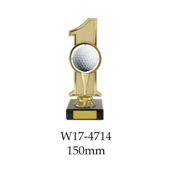 Golf Trophies W17-4714 - 150mm Also 200mm 225mm & 260mm
