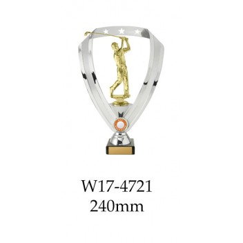 Golf Trophies Male W17-4721 - 240mm Also 290mm 315mm & 350mm